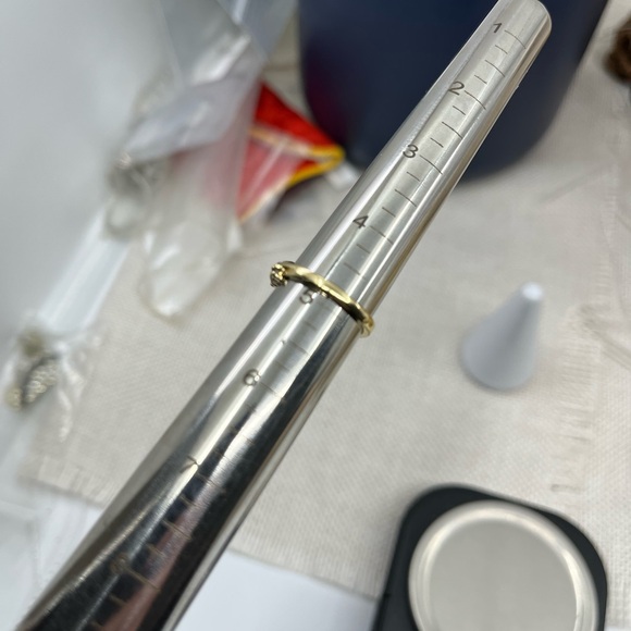 Vintage Gold Over Sterling 925 Multi-Stone Ring – Size 4.75 - Picture 6 of 17